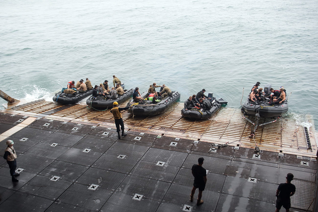 Action-packed six weeks in California for Portsmouth divers at world's largest naval war game
