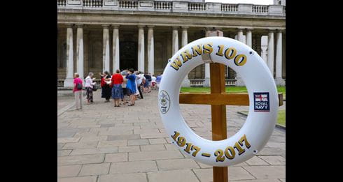 Naval Servicewomen gather at Greenwich for WRNS100 celebration