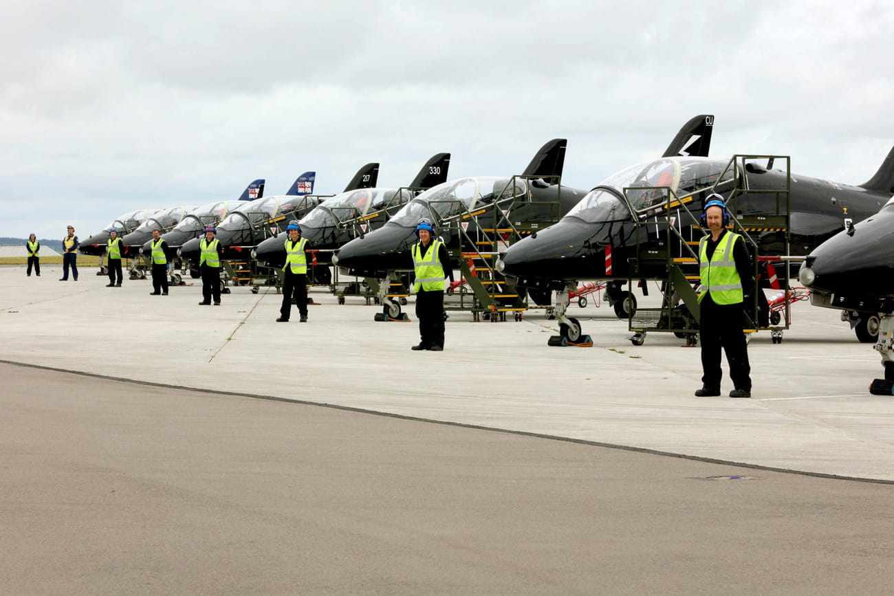 Culdrose Hawks spread their wings across Europe