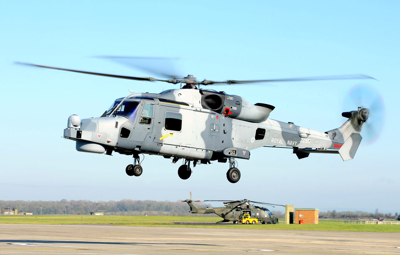 Wildcats arrive at 815 Naval Air Squadron