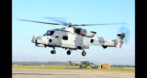 Wildcats arrive at 815 Naval Air Squadron