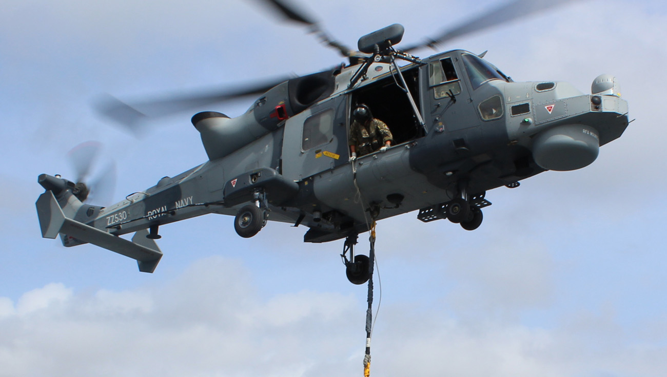Naval fliers survey damage caused by Hurricane Maria