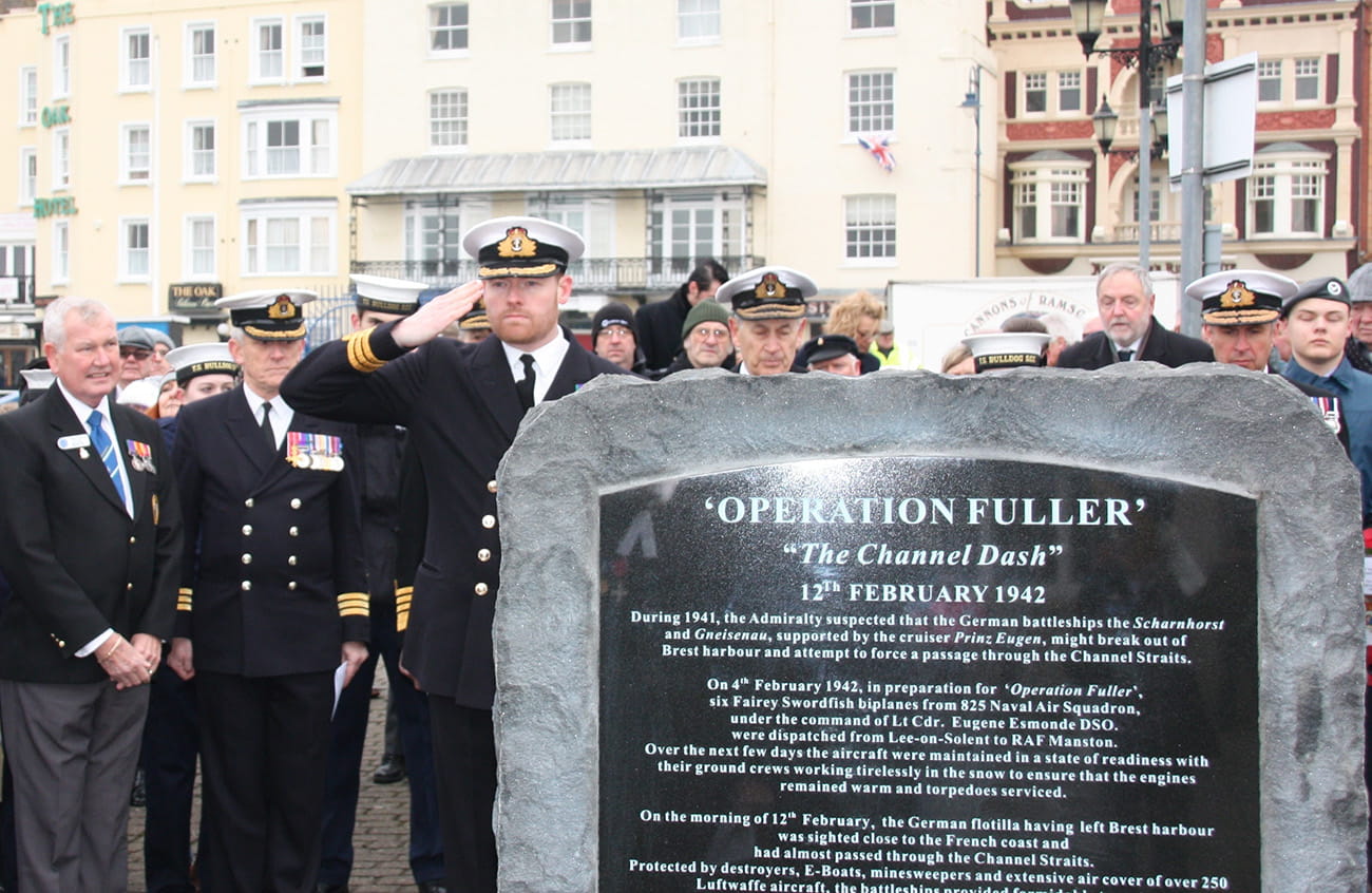 Heroic Channel Dash aircrew remembered after 75 years