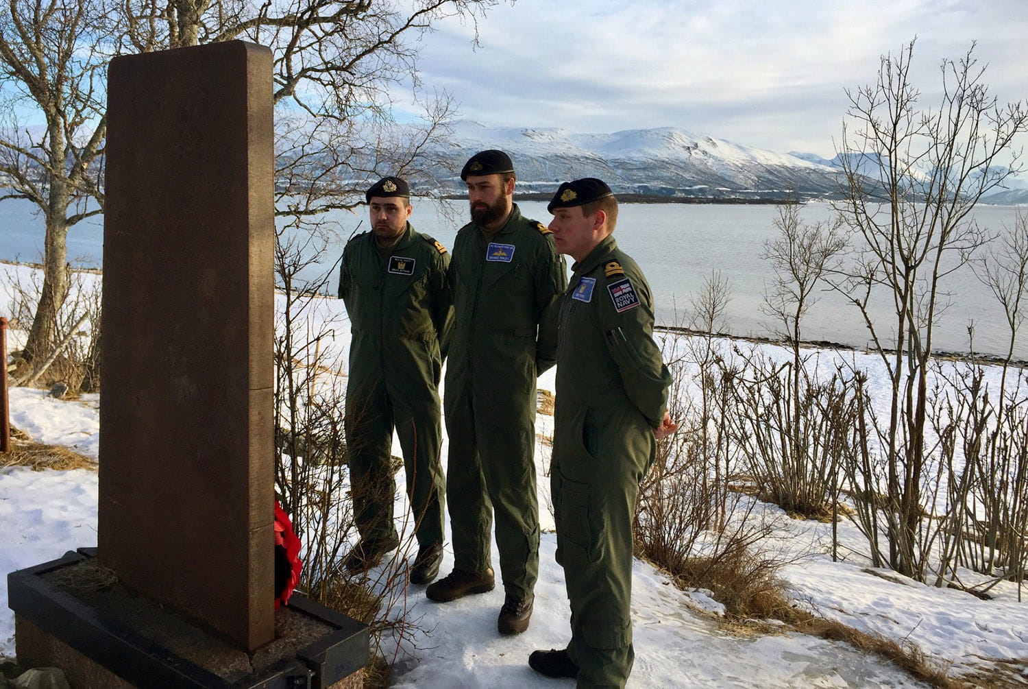 Culdrose aircrew pay tribute to World War Two heroes