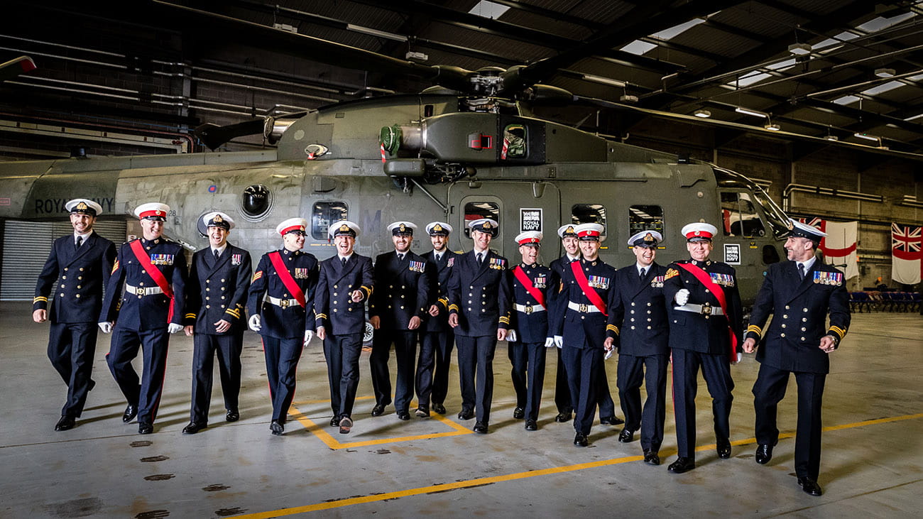 Commando Merlin crews earn their Wings