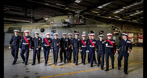 Commando Merlin crews earn their Wings