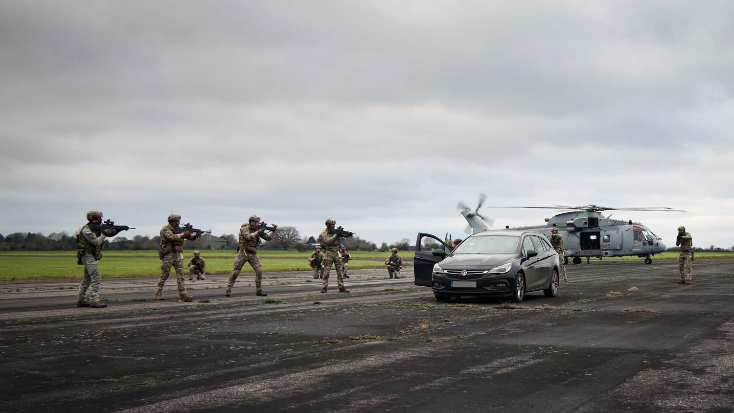 Commandos hone skills in vehicle interdiction