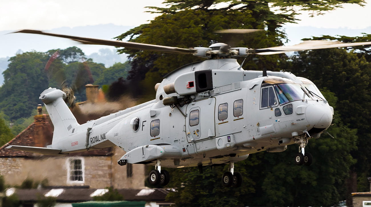 Marines' upgraded Merlin makes Yeovilton debut
