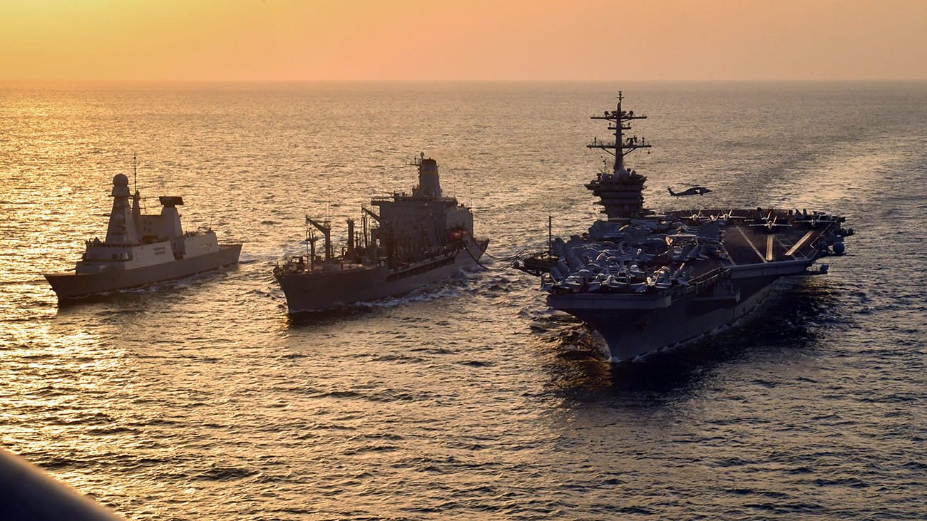 Royal Navy Officer extols virtues of exchange programme