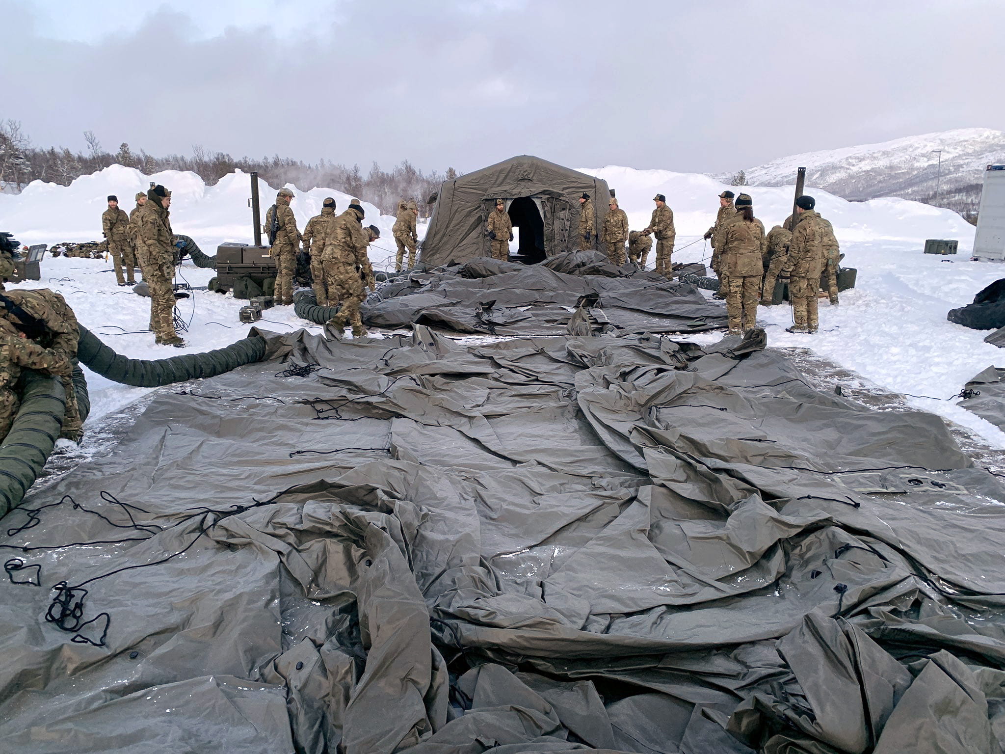 Commando Forward Surgical Group are in the Arctic for the first time in 15 years