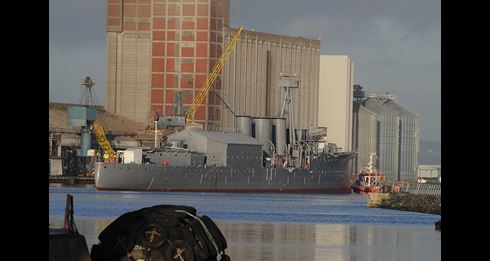 World War 1 Cruiser returns home after restoration work