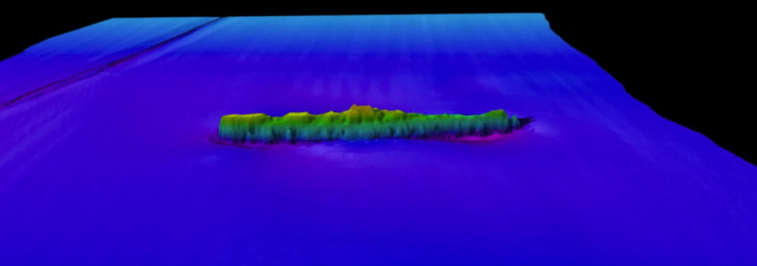 Wreck of WW2 submarine Narwhal