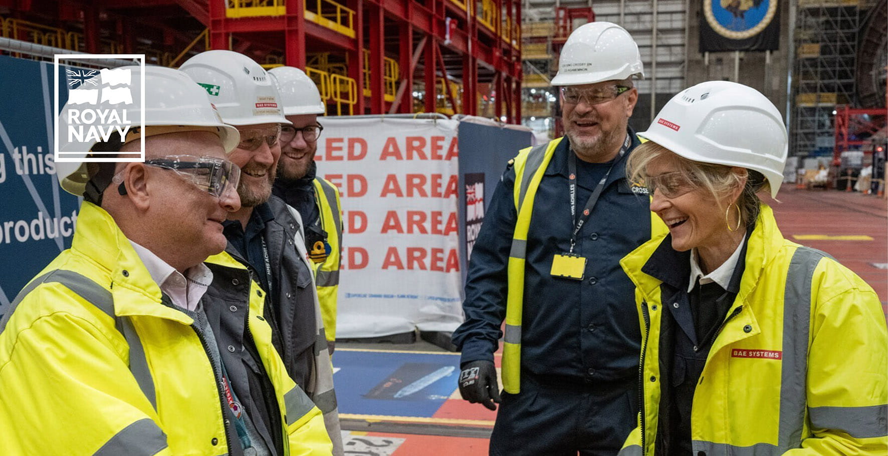 New submarine HMS Achilles welcomes her Sponsor for first time   www.royalnavy.mod.uk