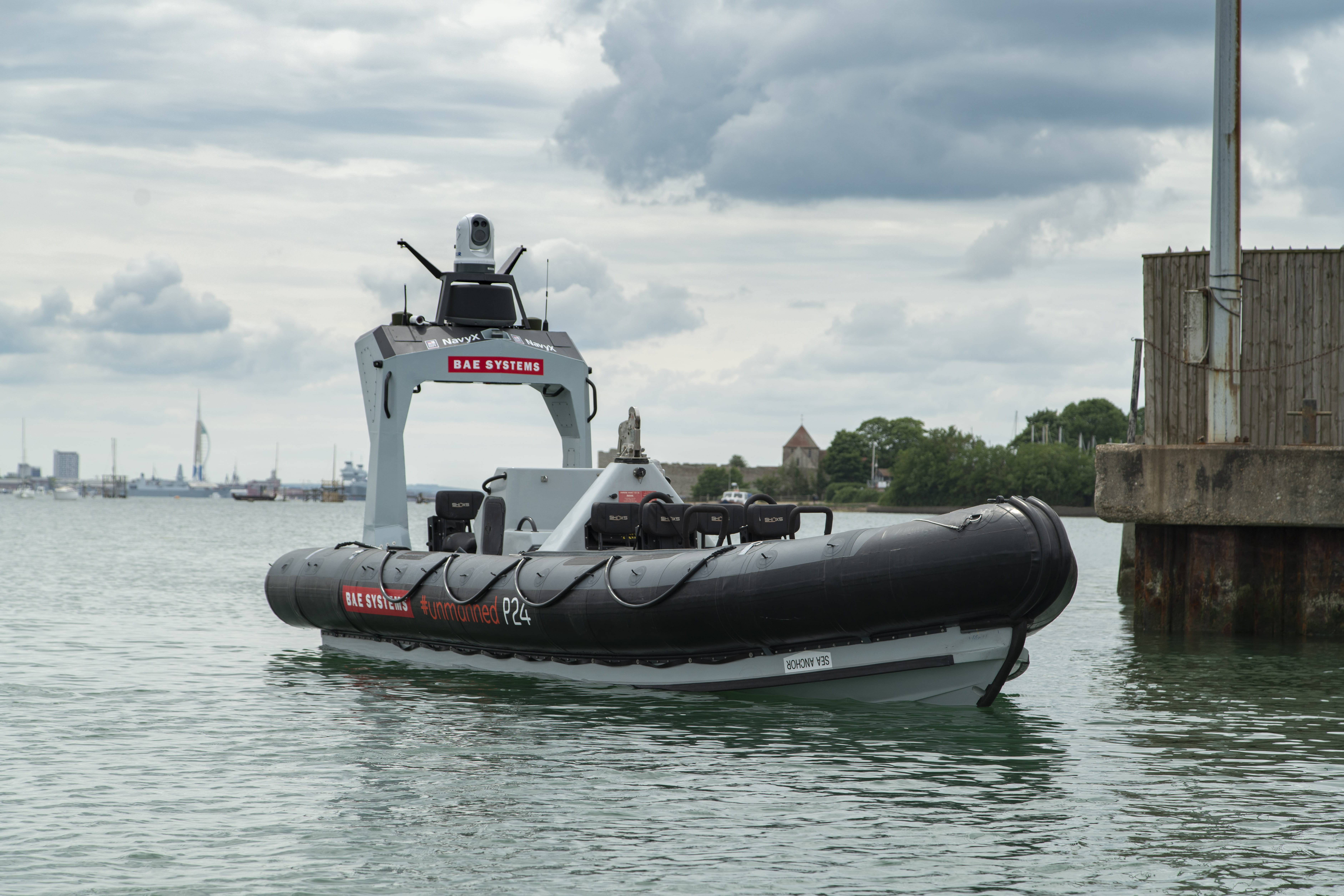 Pac24 boat during recent trials. Picture: BAE Systems