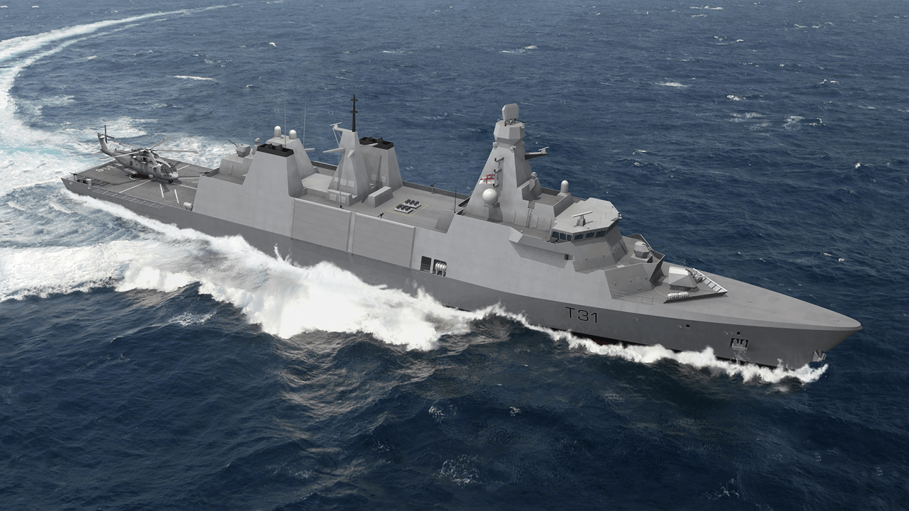Work is due to start in 2021 on the first of the Royal Navy's Type 31 frigates