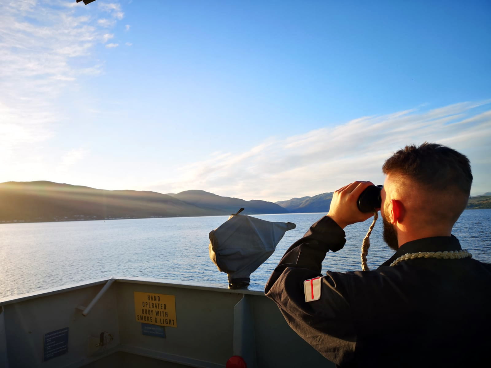 LS Ryan Scott of HMS Wildfire, Best Reservist 2020 aboard HMS Tyne