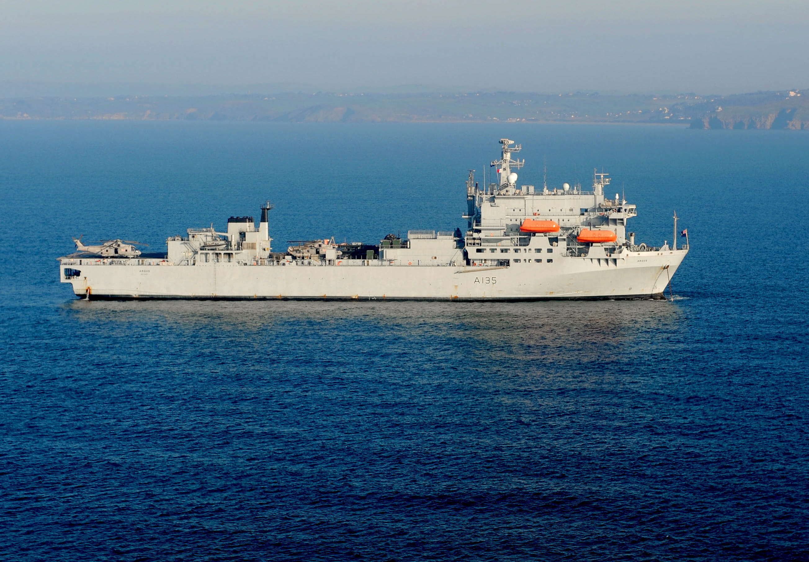 David served in RFA Argus during the Ebola crisis in Sierra Leone