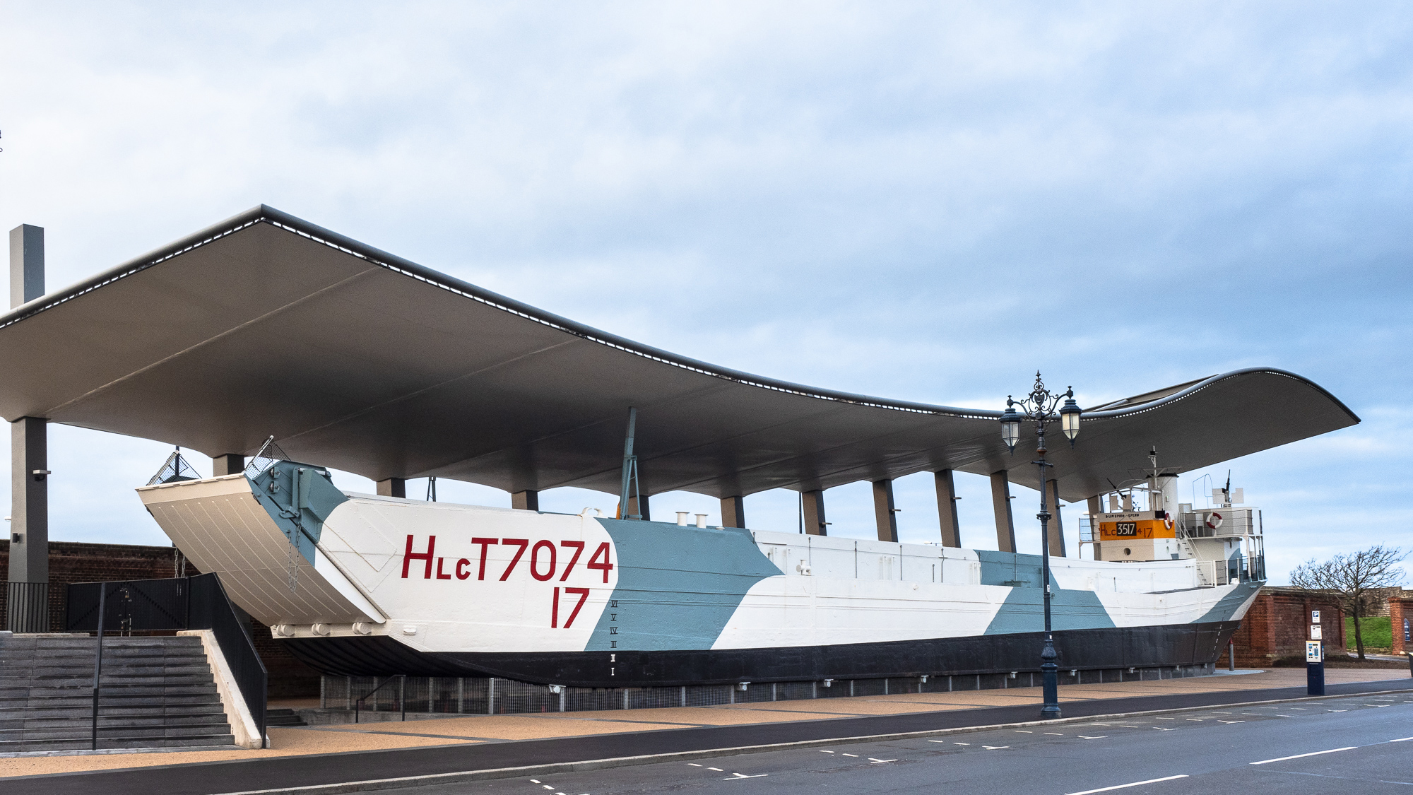 Restored LCT 7074 at the Southsea Sea Front - Copyright NMRN Restored LCT 7074 at the Southsea Sea Front - Copyright NMRN