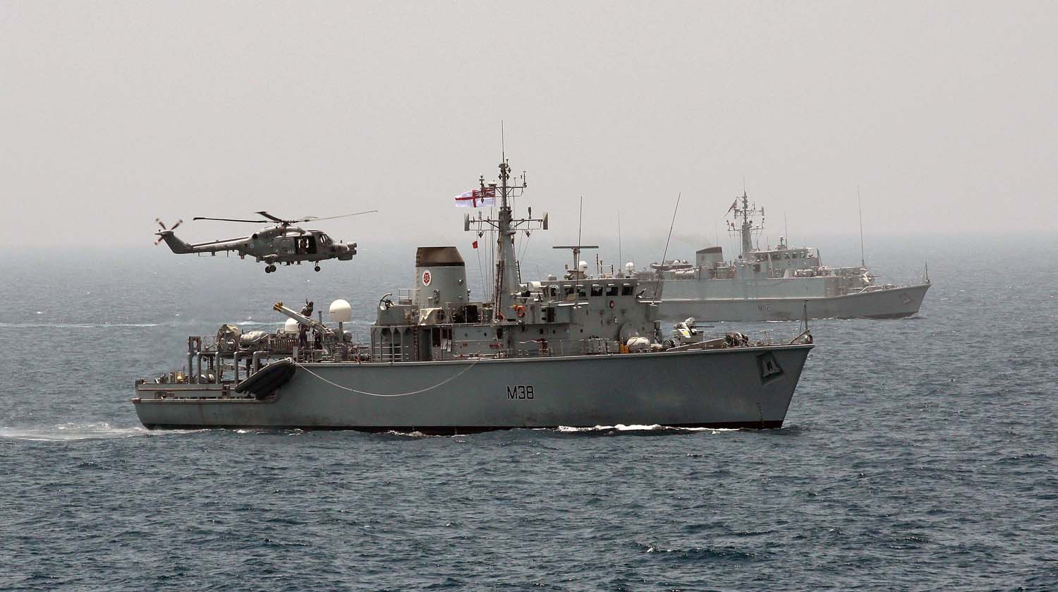 Minehunter crews mark 15 years of achievement on key Gulf mission