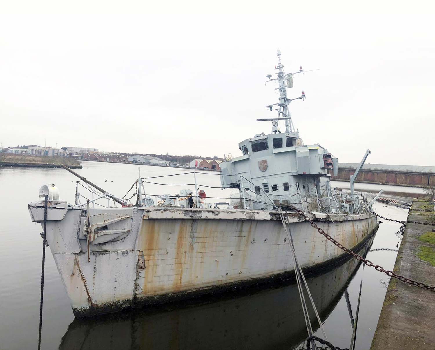 Fundraising begins to raise ‘Prince Charles’ warship’ as survey says HMS Bronington can be saved