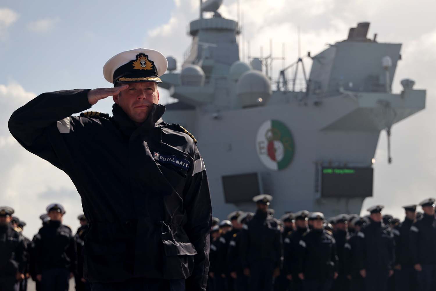 How the Royal Navy has marked the death of Her Majesty The Queen