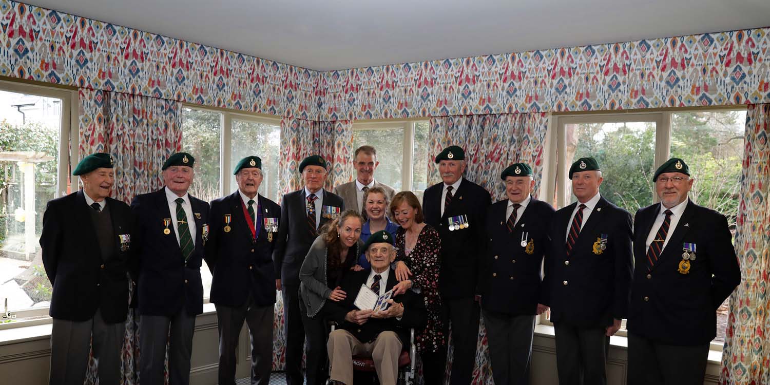 South Korean honour for veteran Royal Marine Captain Ron