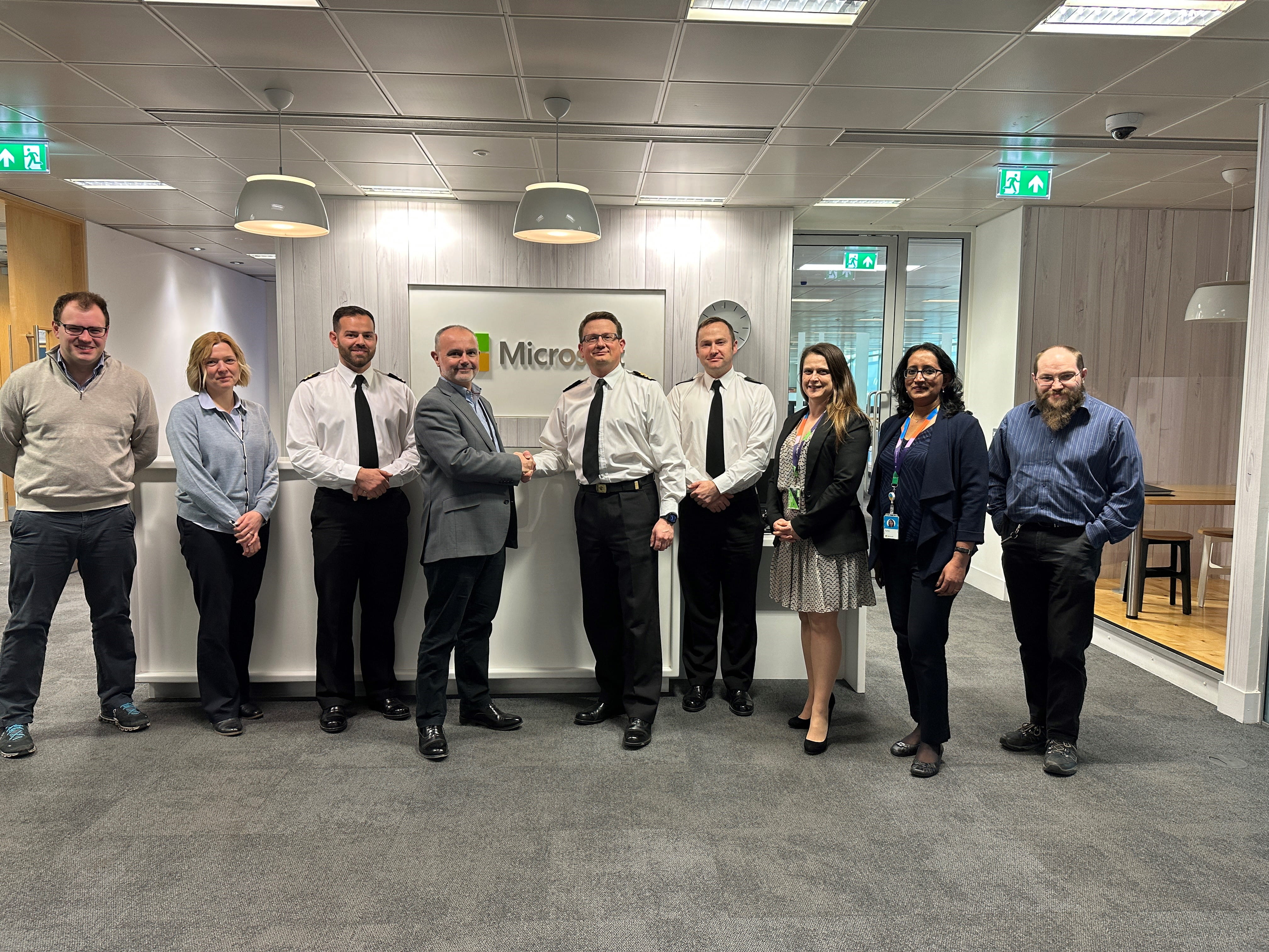 Royal Navy’s 1710 Naval Air Squadron launch innovative product with Microsoft