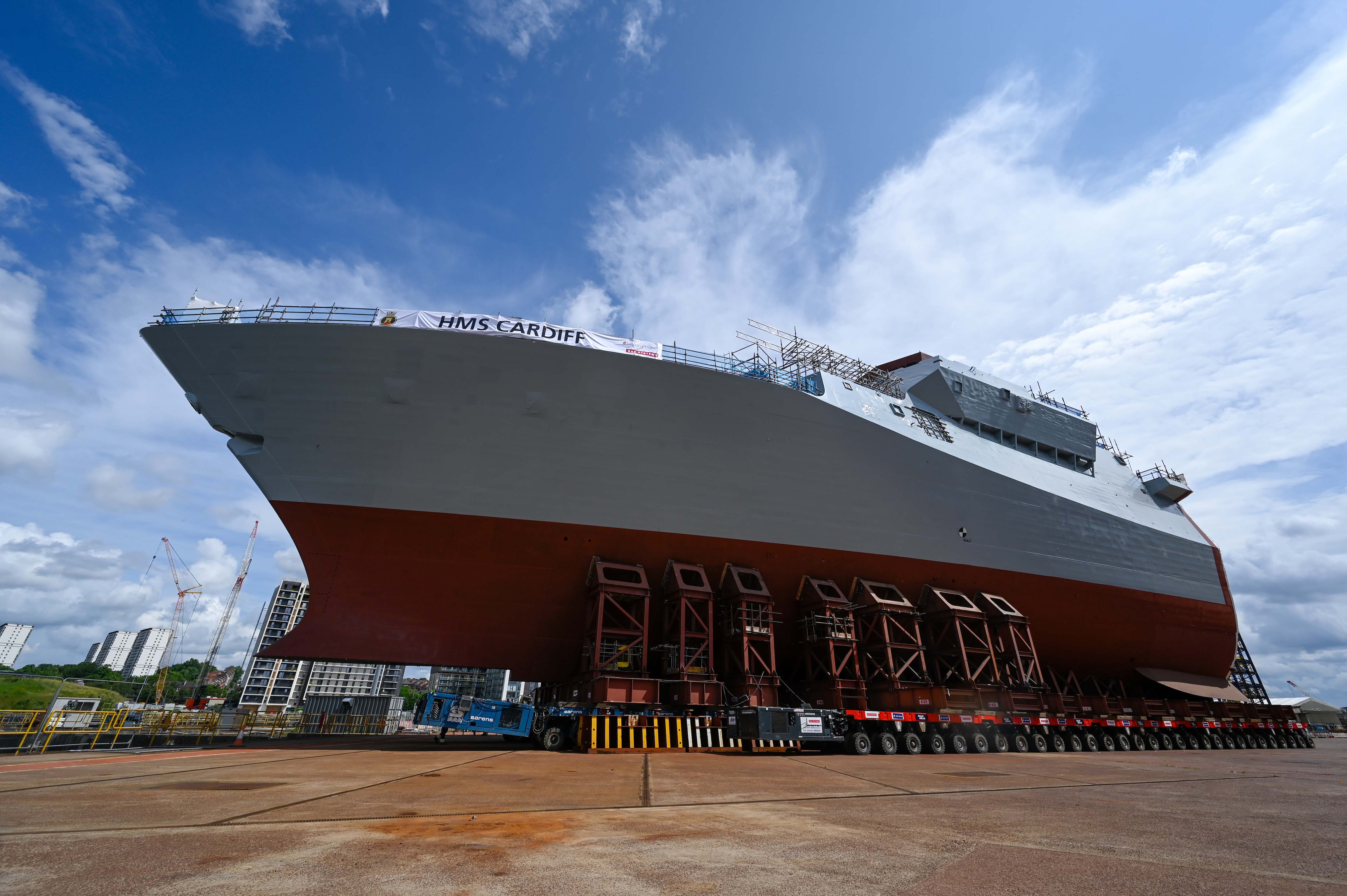 HMS Cardiff rollout