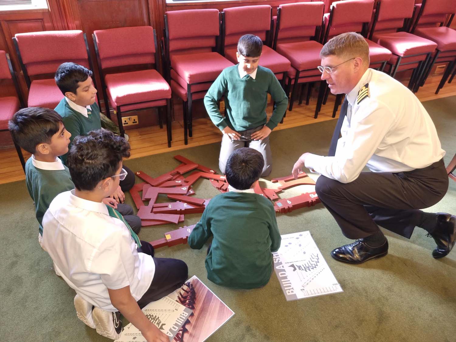 Glasgow’s crew help youngsters relive the heyday of Clyde shipbuilding