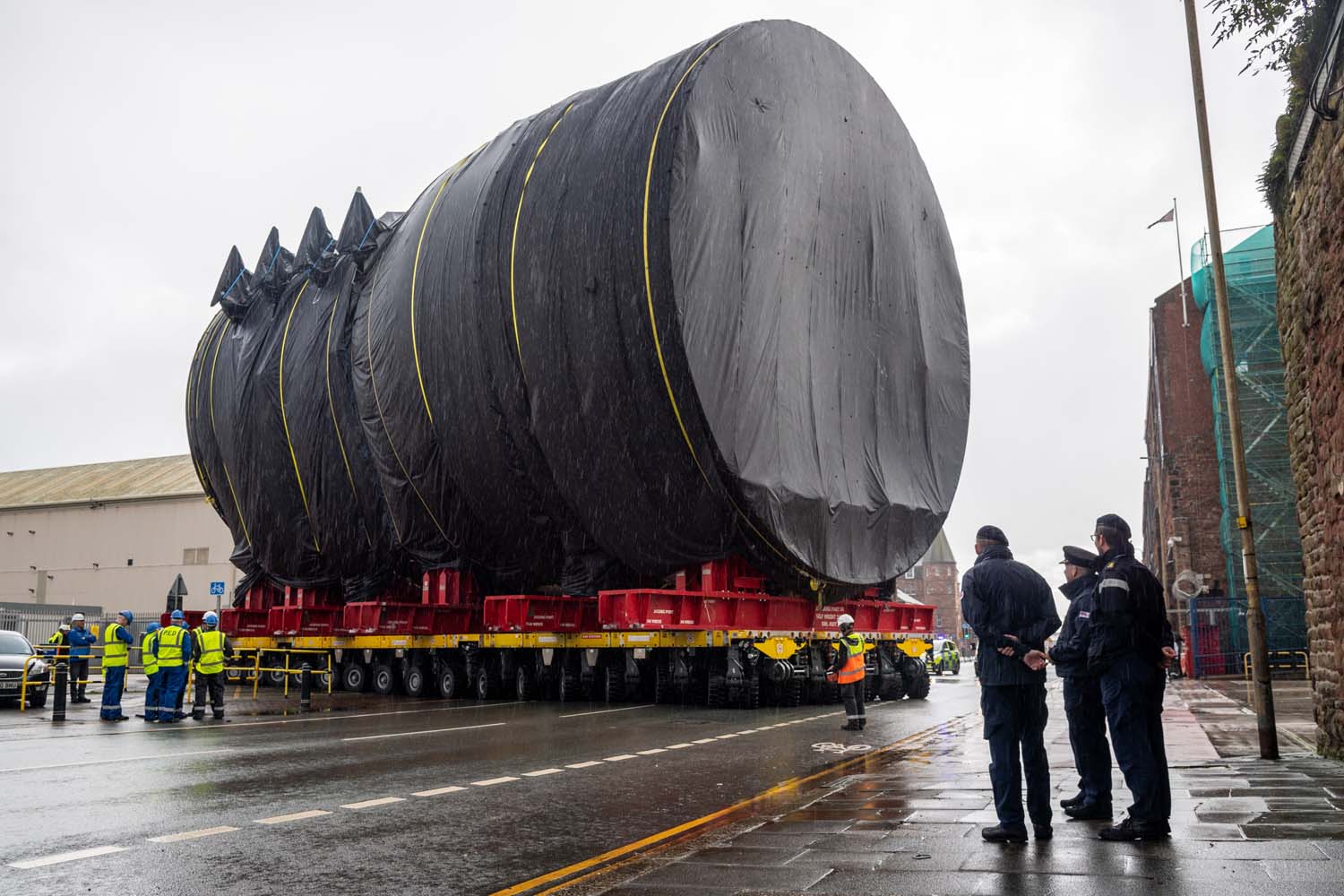 Dreadnought on the move as largest submarine section yet is completed