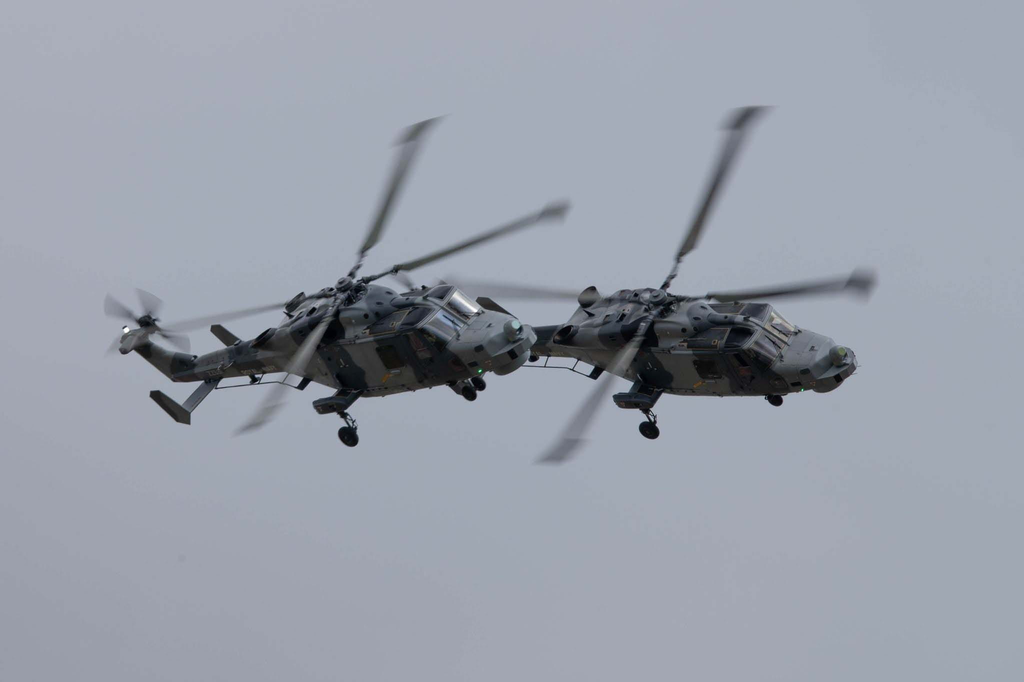 RN Black Cats Wildcat helicopter display team