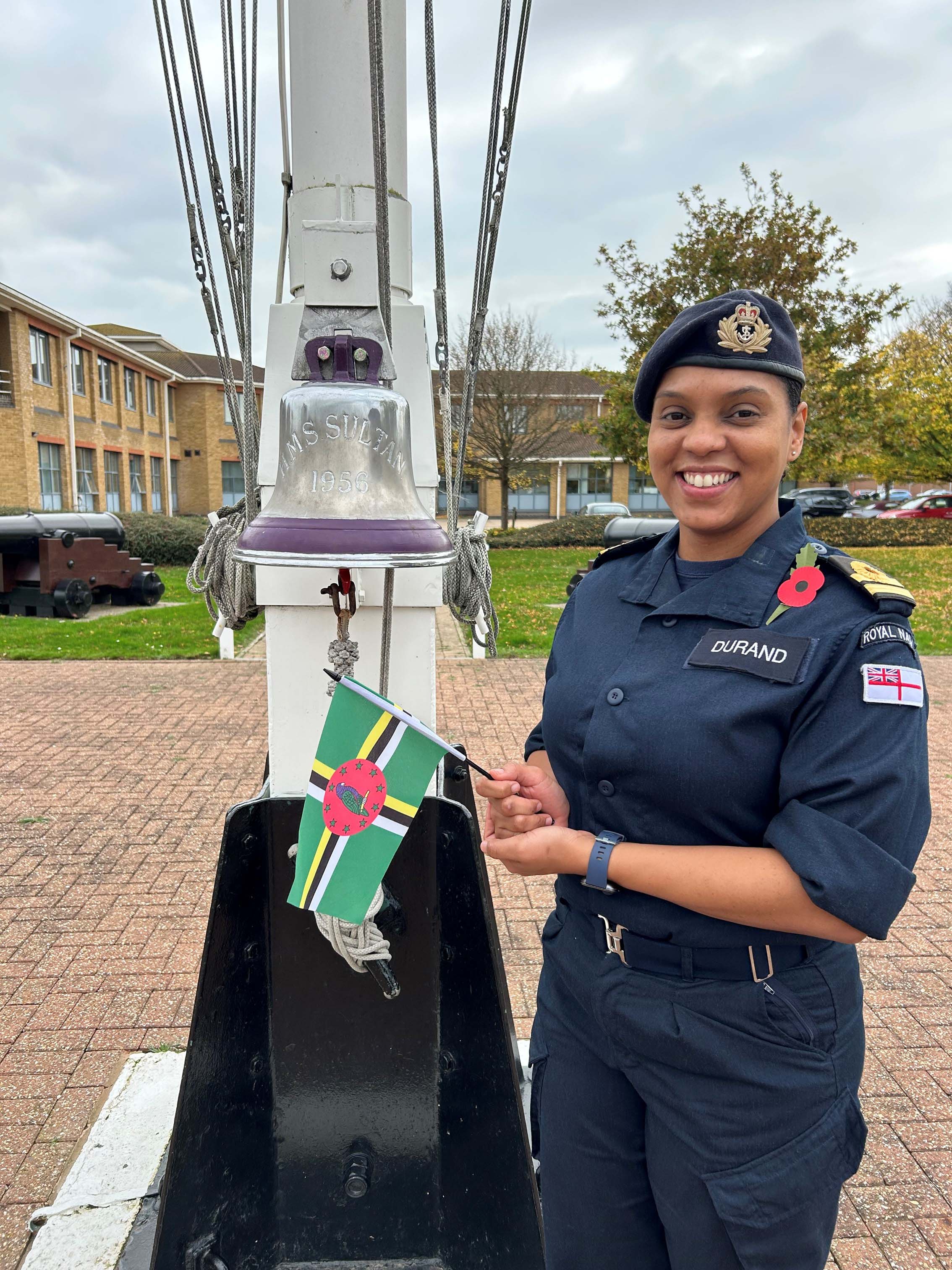 Lieutenant Amy Durand, SO3 Logistics Officer