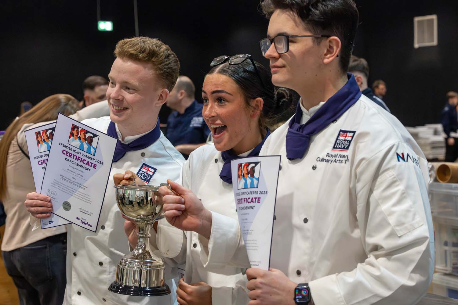 Royal Navy chefs win awards