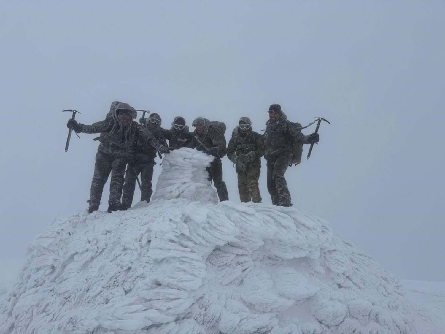 Marines save life of stranded climber on Ben Nevis
