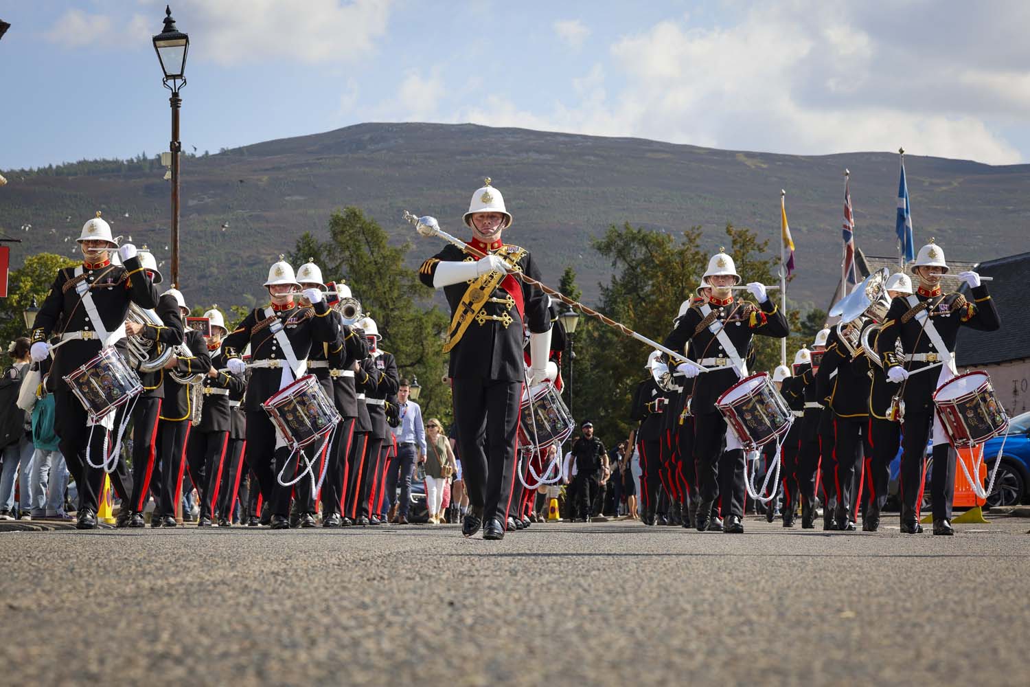 Marines musicians help take Tattoo spectacular to far side of the world