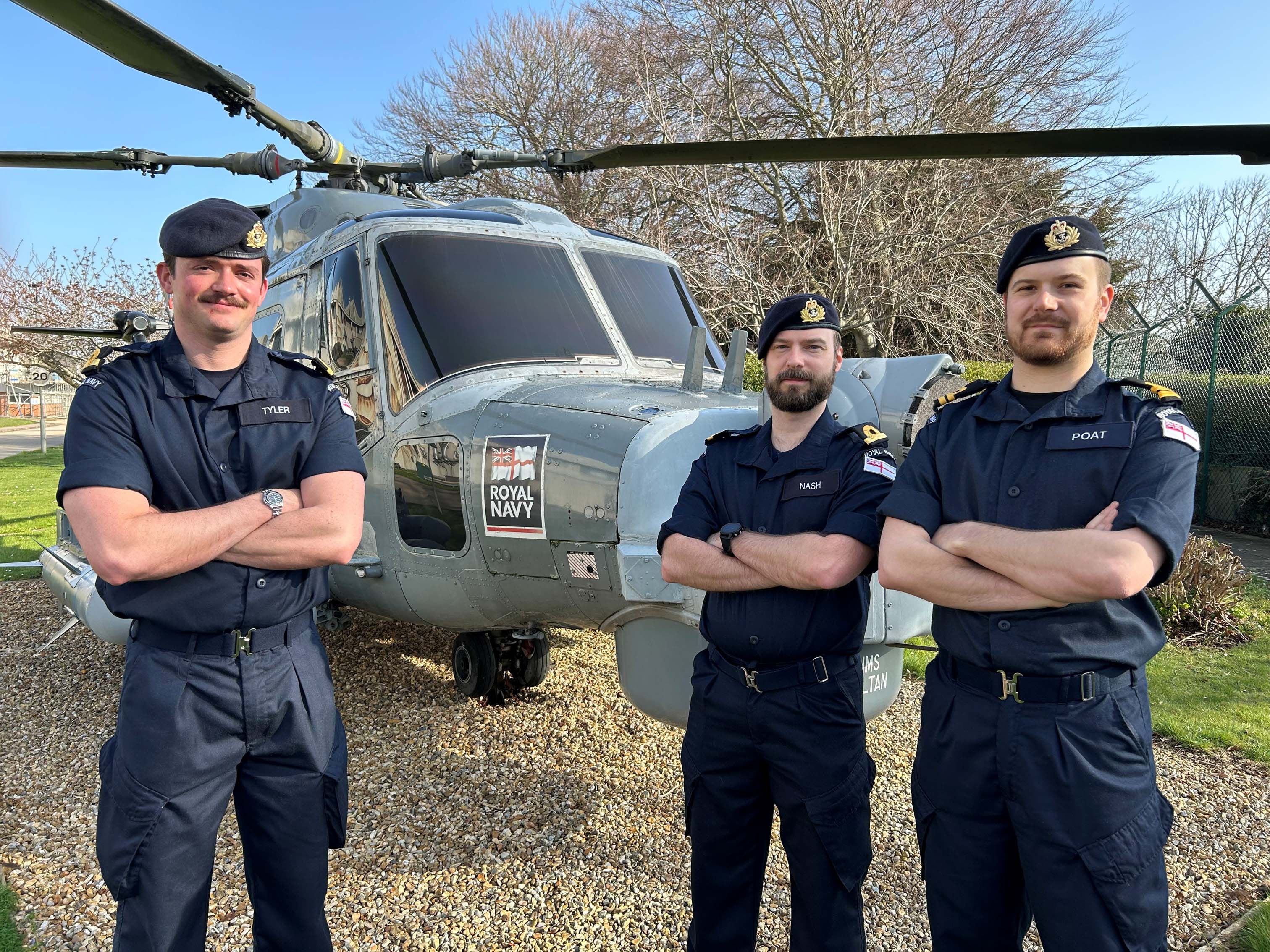 Junior Officers from the RNAESS Systems Engineering and Management Course (Air Engineering) pictured during British Science Week 2026.