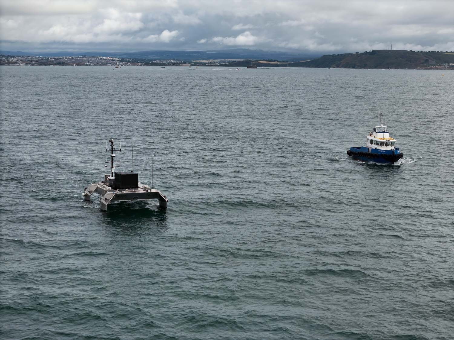 The Royal Navy worked with SMEs on using autonomous and crewless technology in anti-submarine warfare. Picture: Acua Ocean