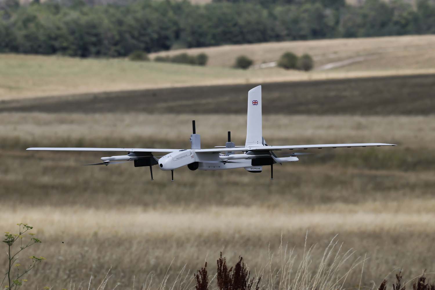 The Providence Drone in flight during Exercise Dragon Rider