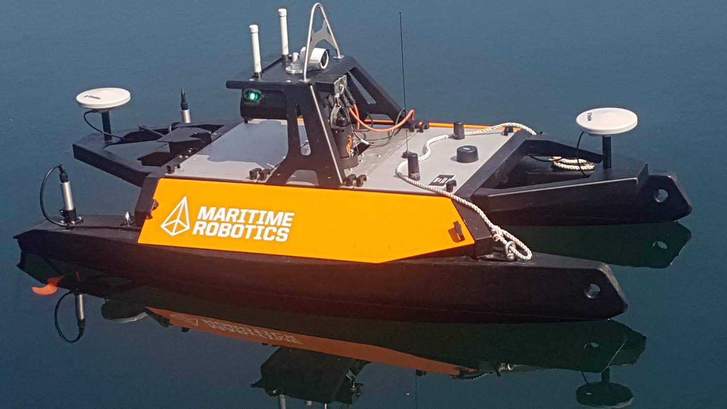 The Royal Navy has trialled a new robot survey vessel
