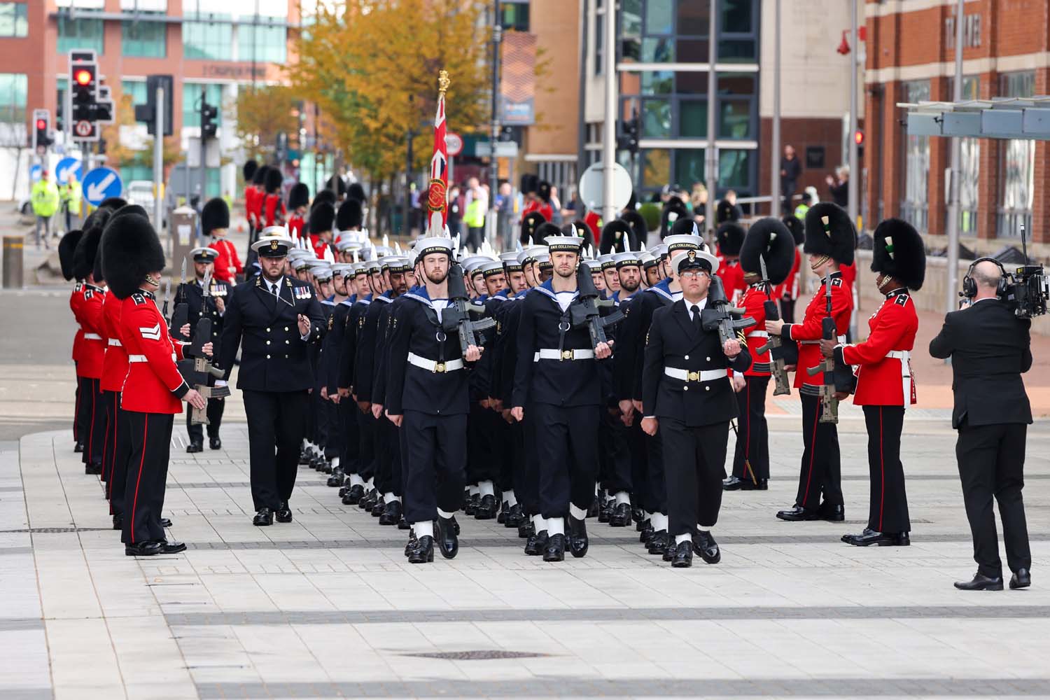 Guard of Honour Welsh Parliament opening