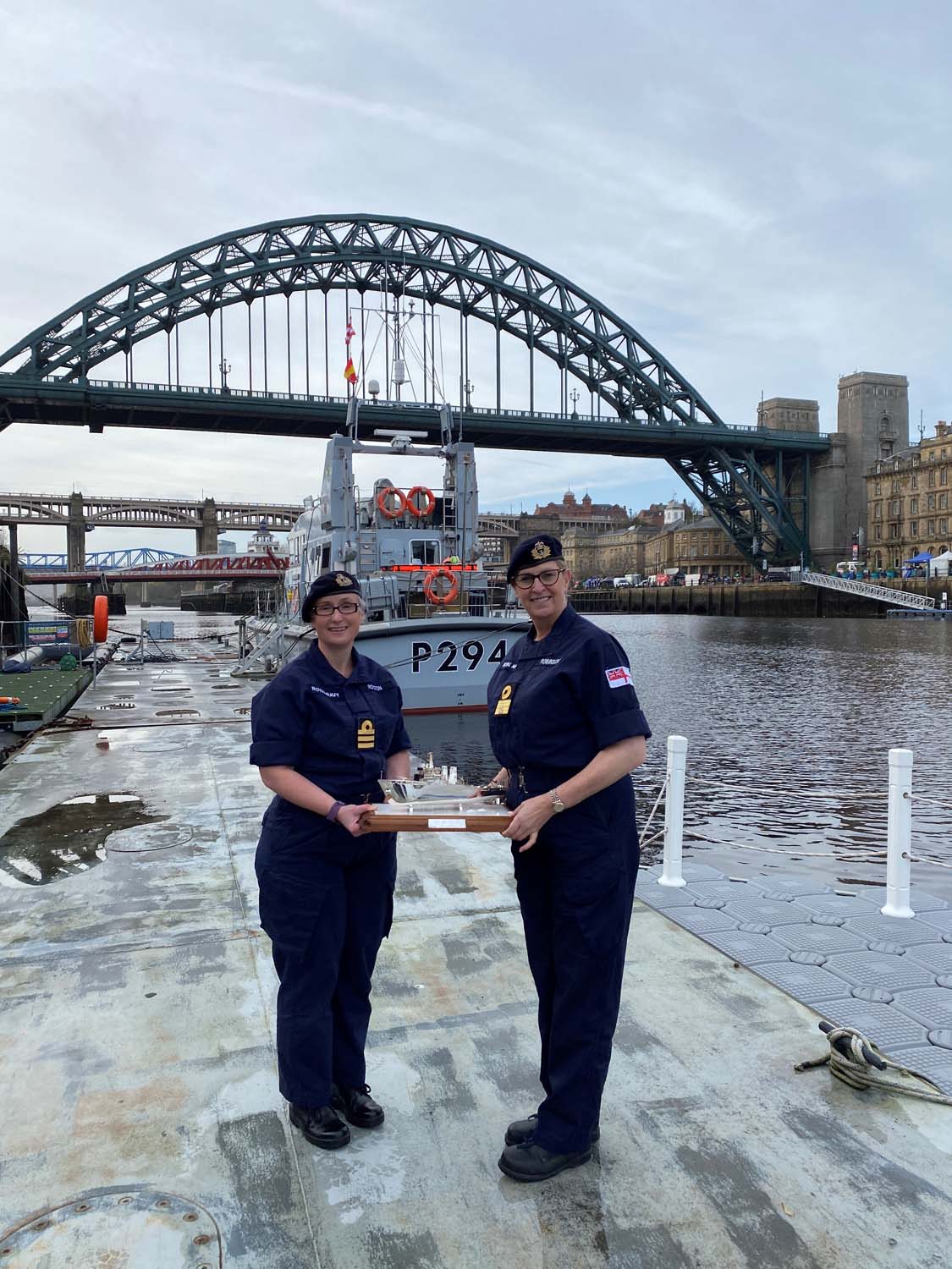 The Royal Naval Reservist Engineering Branch has won an award for its efforts over the past 12 months