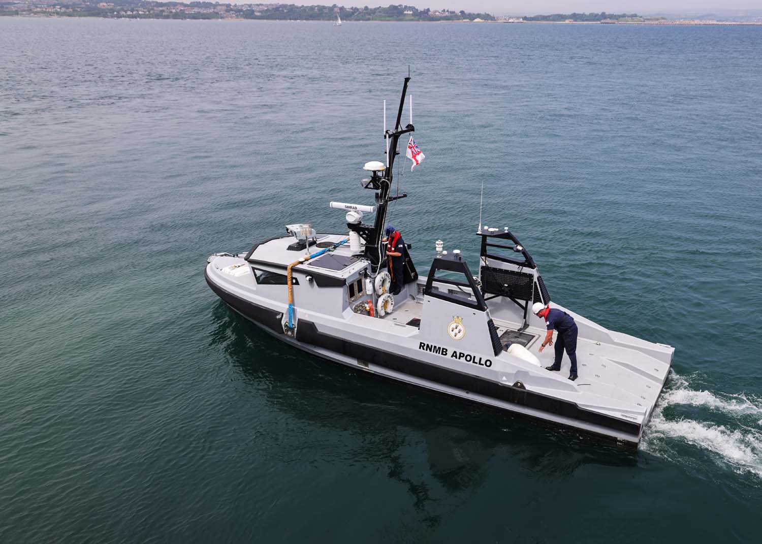 The Mine and Threat Exploitation Group (MTXG) have been trialing a range of uncrewed and autonomous equipment in different operational scenarios. Picture: LPhot Stuart Dickson