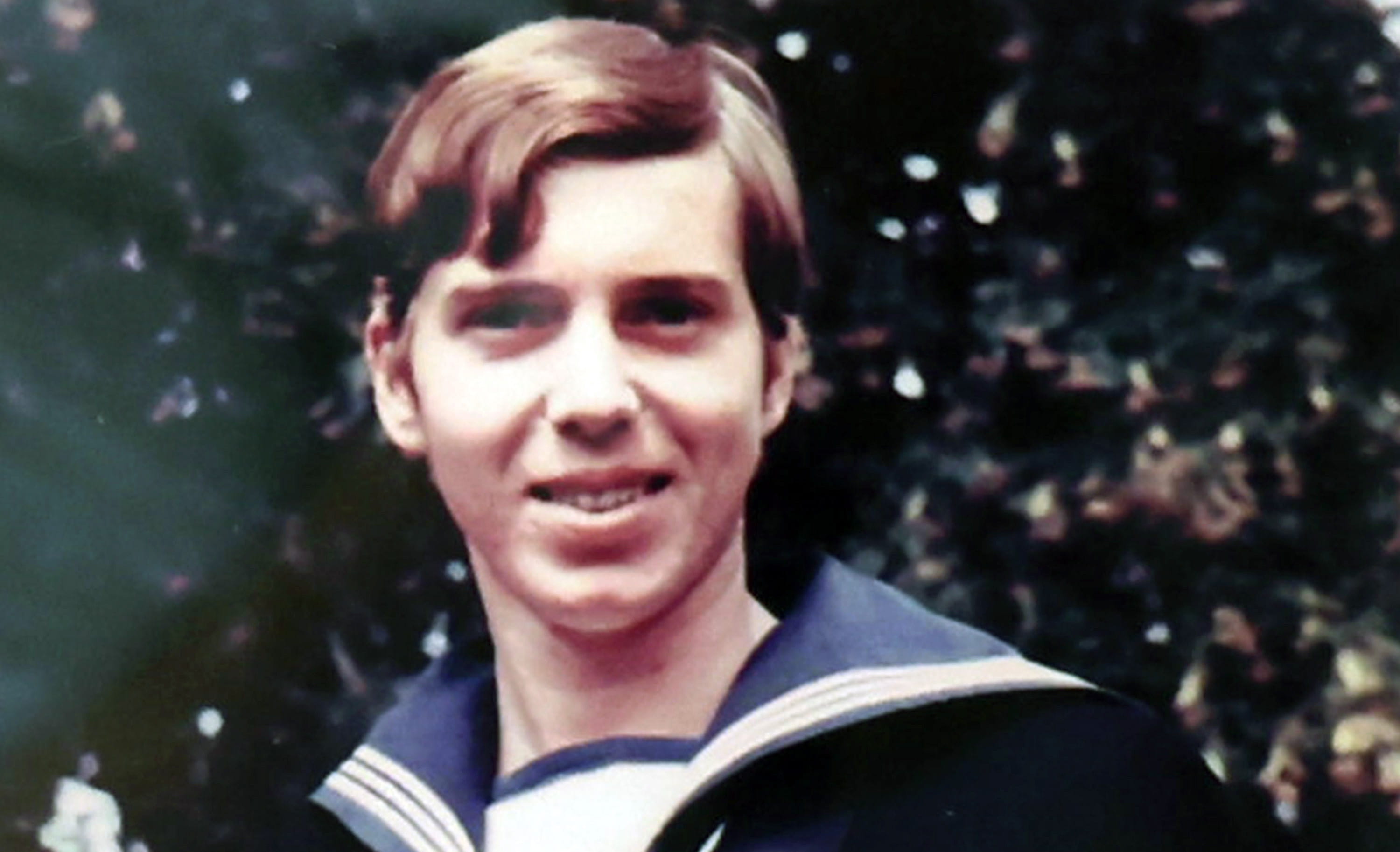 Petty Officer David Basher Briggs - here as a leading stoker