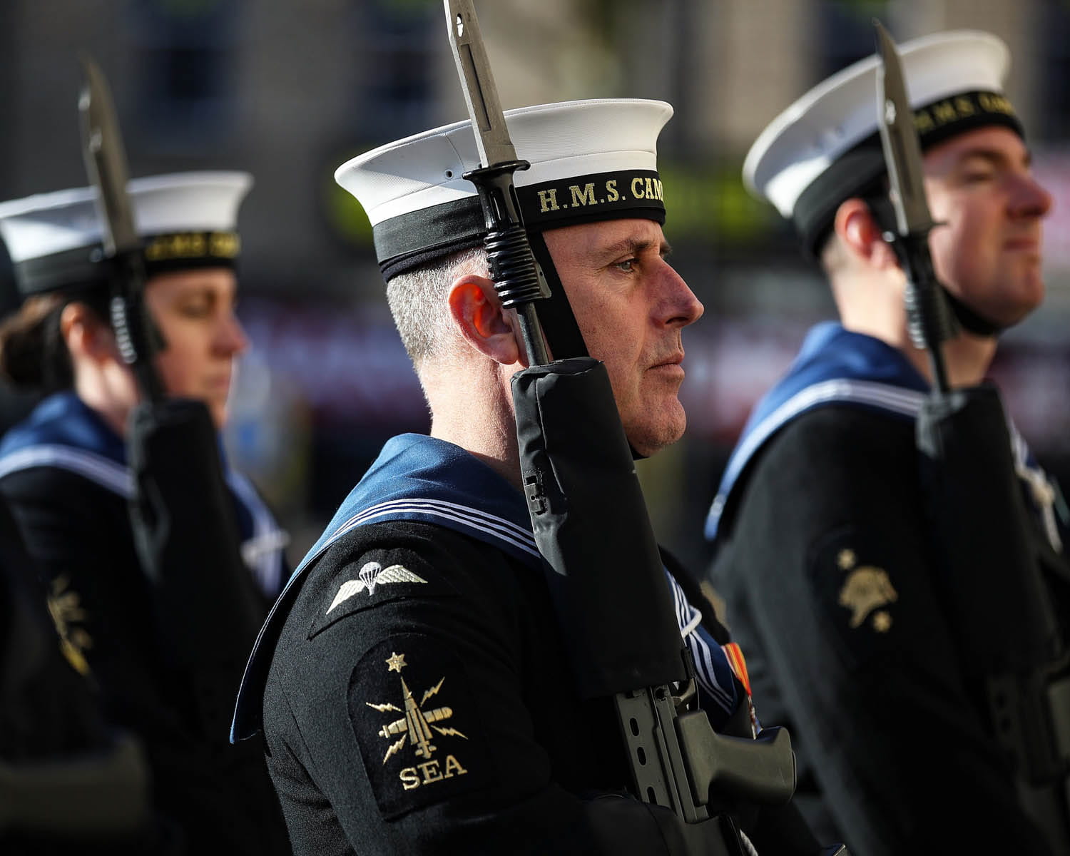HMS Cambria Farewell Parade