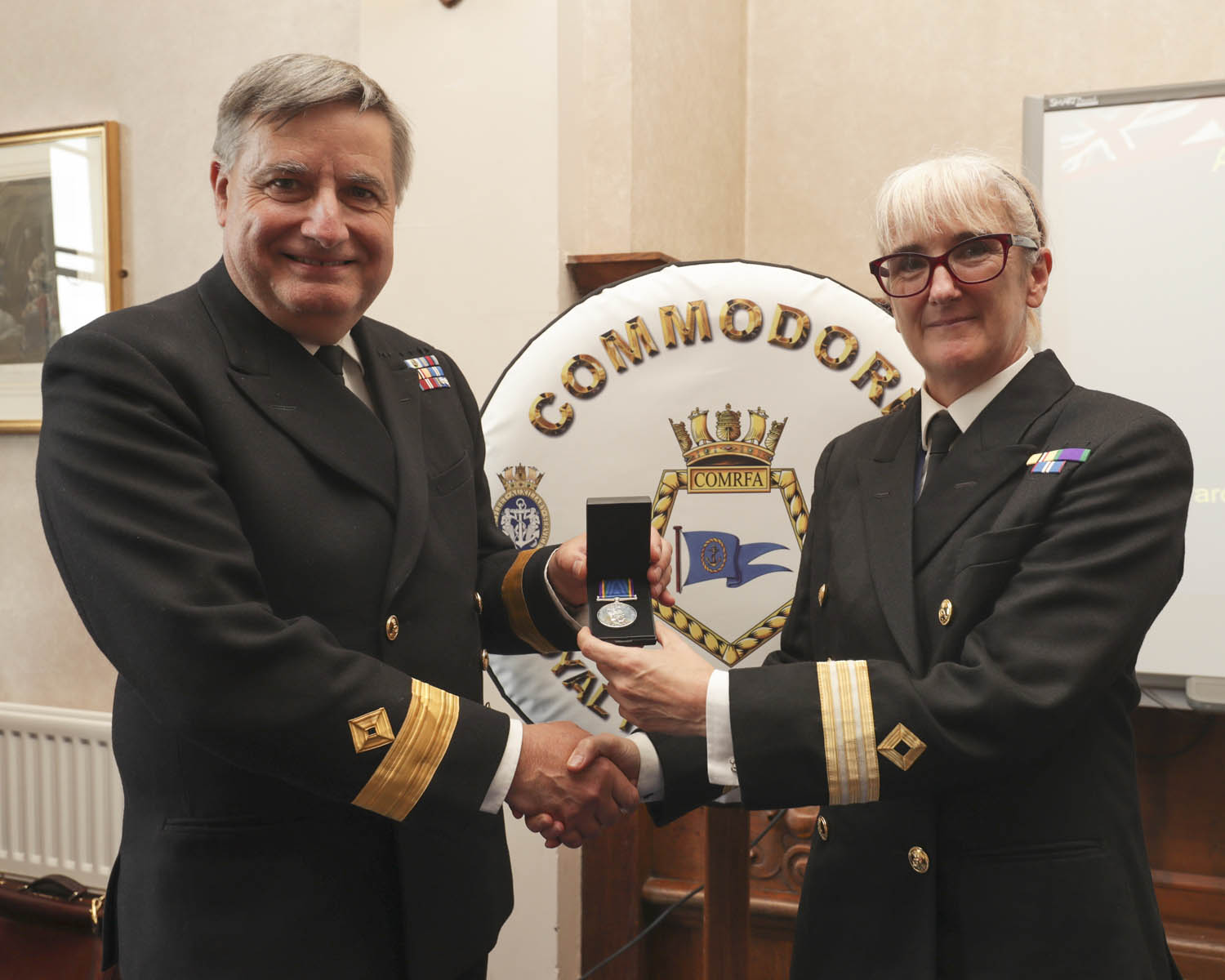 Women make history in the Royal Fleet Auxiliary