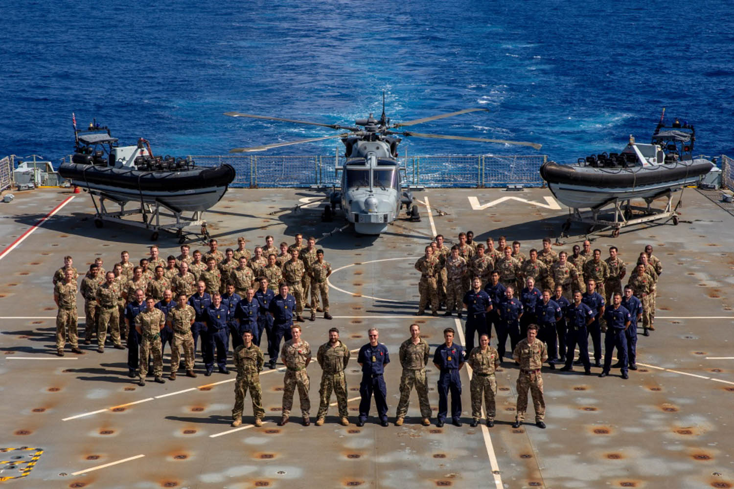 RFA Mounts Bay returns from Caribbean deployment