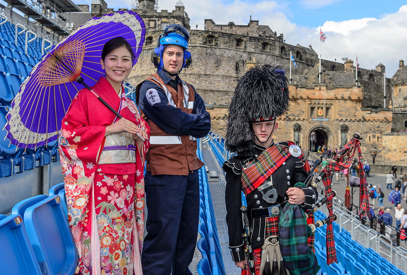 Royal Navy stars in Royal Edinburgh Military Tattoo