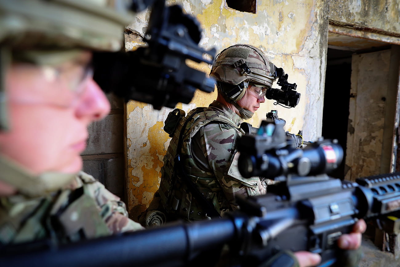 Royal Marines storm the Rock to protect Britain's ultimate weapon