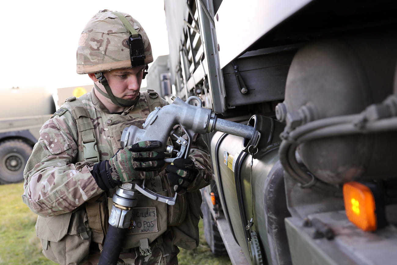 Royal Marines logistics tested in Norfolk