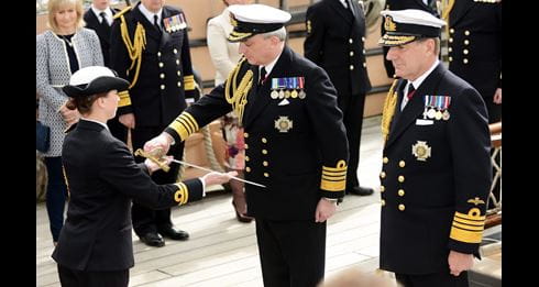 Admiral Sir Philip Jones takes over as First Sea Lord